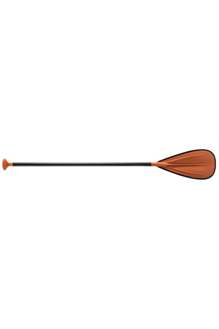 190cm Fixed Floating Paddle - Aluminium Shaft - Orange Plastic Blade