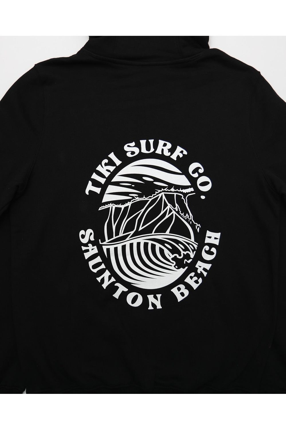 Tiki Saunton Beach Destination Hood Black