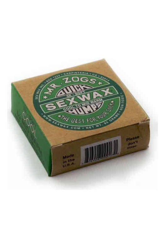 Sex Wax Quick Humps Green Cool to Mid Warm | Wax | Mr Zogs