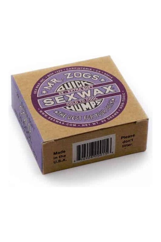 Sex Wax Quick Humps Purple Cold to Cool | Wax | Mr Zogs