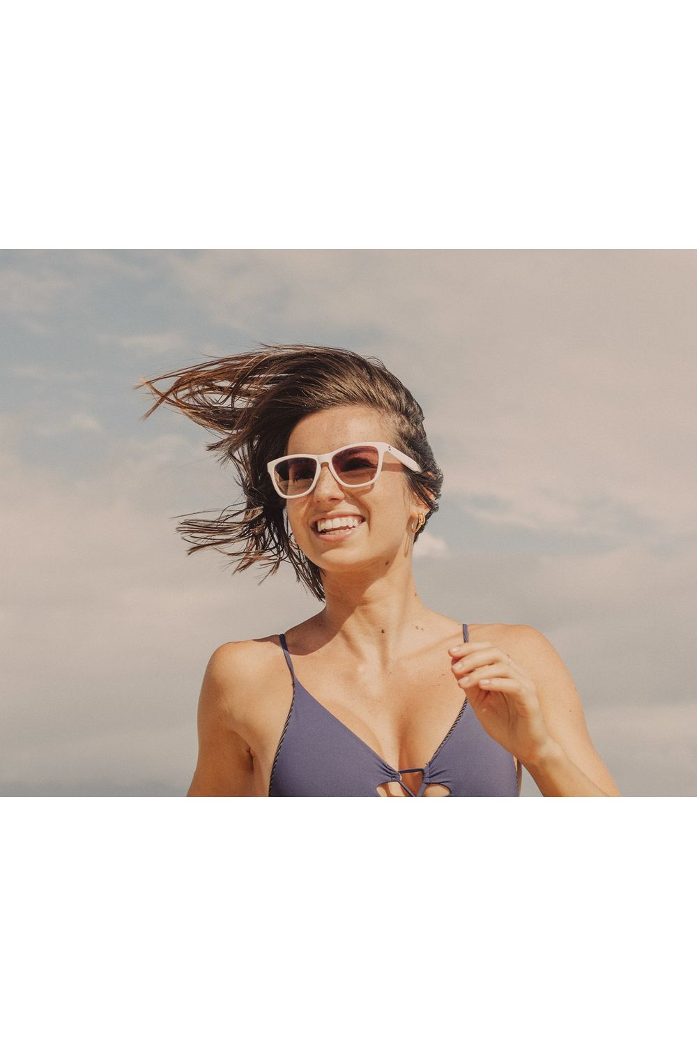 Sunski Headland Sunglasses Clear Forest