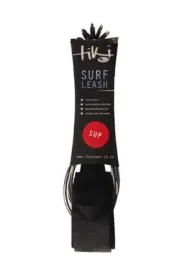 Tiki 12'0 Sup Coil 2 Swivel 7Mm Pu Leash Black