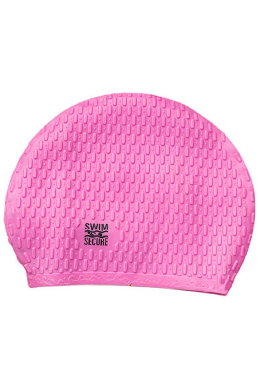 Swim Secure Bubble Swim Hat Pink