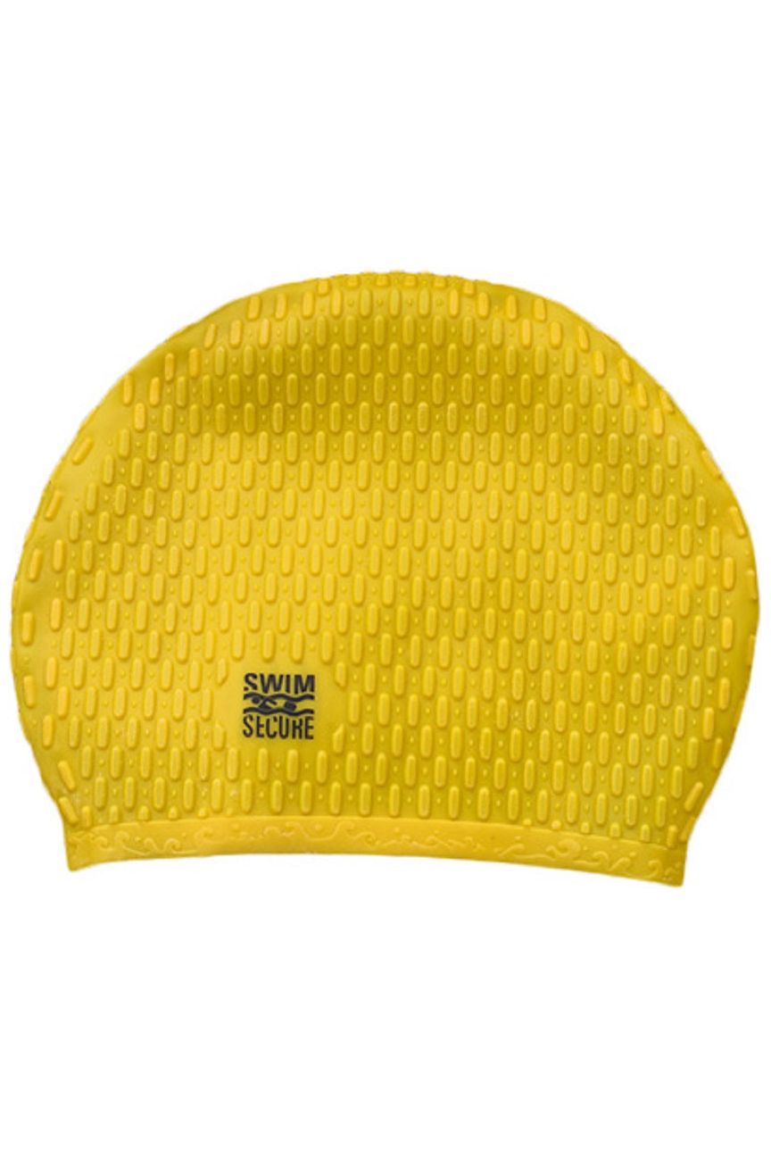 Swim Secure Bubble Swim Hat Yellow