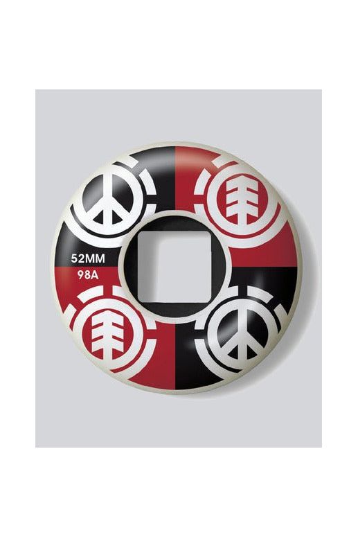 Element Peace Logo 52mm Wheels